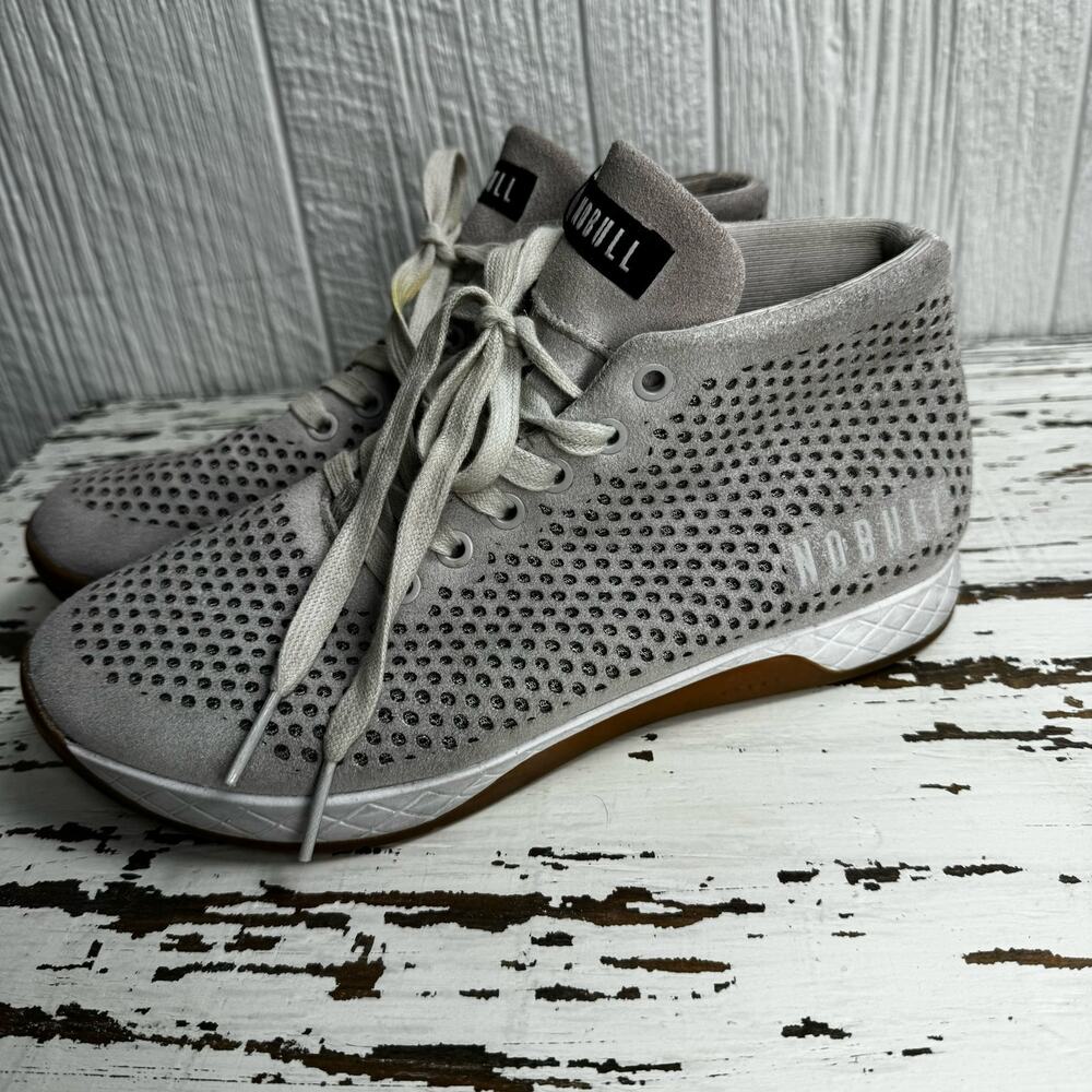 Nobull Men's Dust Mid Suede Trainers Sneaker Shoes Size 7.5 or Women's Size 9 - Picture 2 of 12